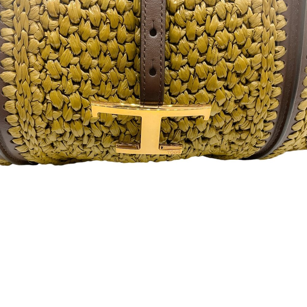 Tod's Brown Crochet Shopping Tote - Picture 4 of 9